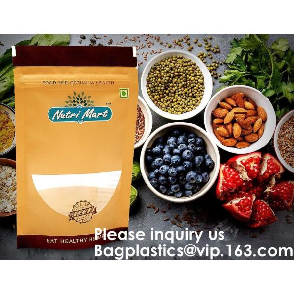 Stand Up Pouch Bags, Coffee Been Bag Packaging With Zipper Pouch Food Bag Aluminum Foil k Doypack