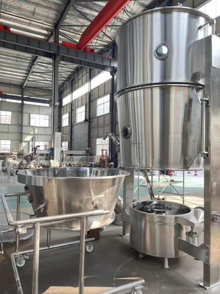 secador da cama 200kg fluida no secador de leito fluidizado farmacêutico do instrumento do leito fluidizado
