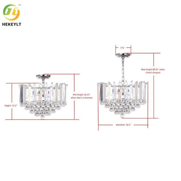 Роскошный свет 2 для света Кристл оформления свадьбы привесного для оформления свадьбы