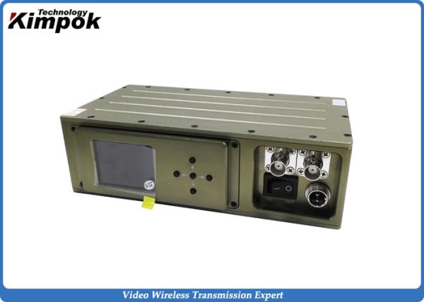 NLOS COFDM Broadcast AV Sender 2W - 5W Adjustable Digital Video Transmitter with Encryption