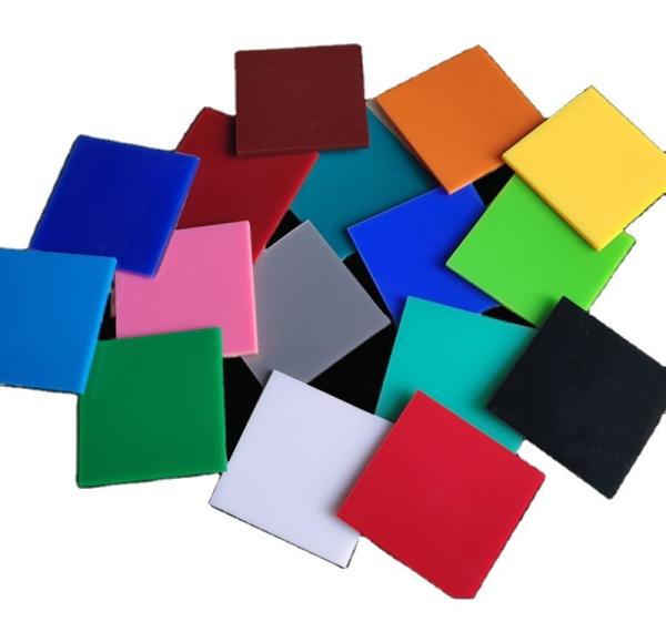 24x12 Amber Green Colored Acrylic Sheet For Wall Decoration Swimming Pool