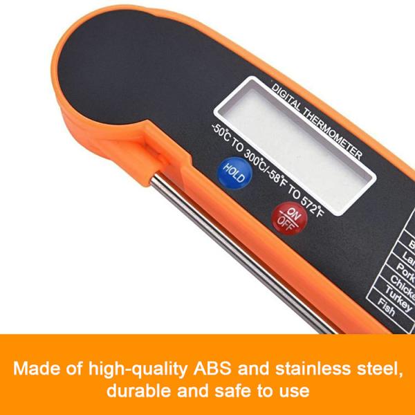 Термометр кухни зонда печи безопасный складывая