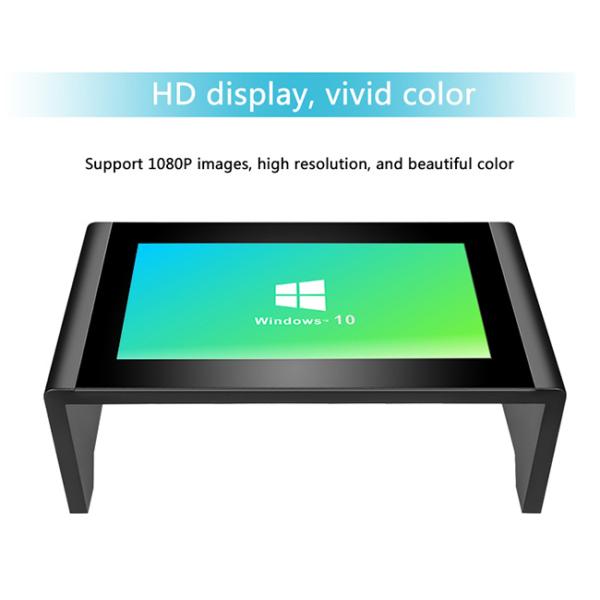Smart Touch LCD Multi Touch Coffee Table 43 Inch Customization With Windows