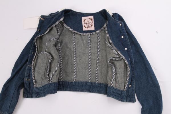 Junior girls High fashion Denim jacket