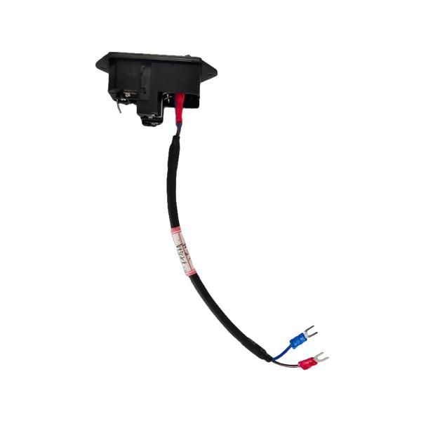 Le harnais conforme RVVP d'alimentation d'énergie de RoHS câblent 220V 350mm