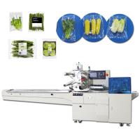 Échange de 3KW végétal et de fruit de machine à emballer horizontal