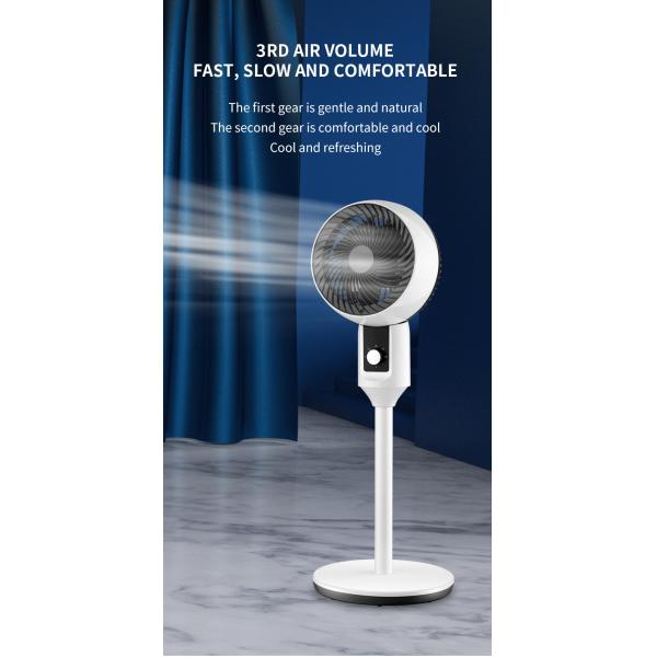 Turbo Mute Technology Electric Household Air Circulation Fan for Pedestal Installation