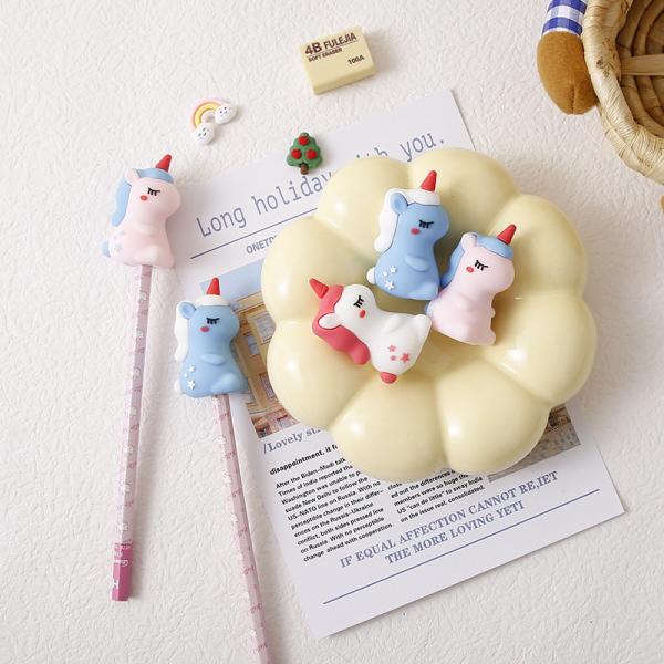Mini Kids Pencil Sharpener Stationery Cute Manual Pencil Sharpener Silicone Stationery