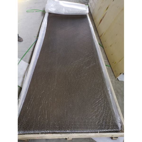 Architectural Metal Mesh Customized Width Polishing Perfect for Facade Cladding Interior Walls and Ceiling Panels