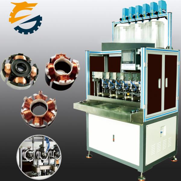 3.5 KW CNC Produto 2020 Ventiladores de arrefecimento Motores sem escovas DC Magneto Statores Máquina de enrolamento automática