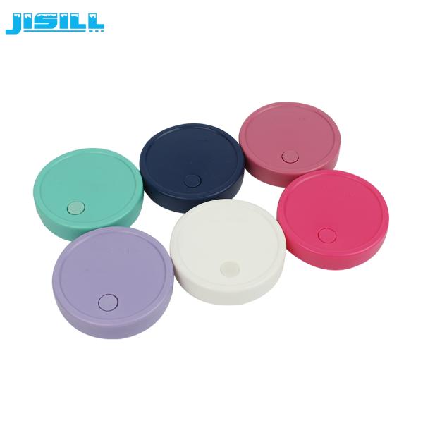 Customized HDPE  Cylinder Ice Pack 100ml For Refrigerating Beverage Cans For Food Frozen