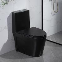 Do toalete nivelado da altura do conforto de Matte Black One Piece Dual botão nivelado superior