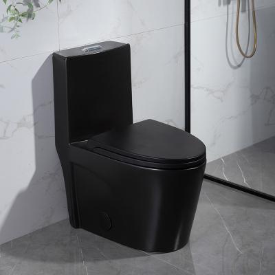 Do toalete nivelado da altura do conforto de Matte Black One Piece Dual botão nivelado superior
