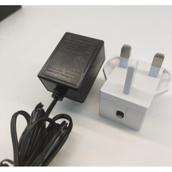 Reliable 6V 1.5A Wall Mount Power Supply Adaptor 10%-90%RH Humidity