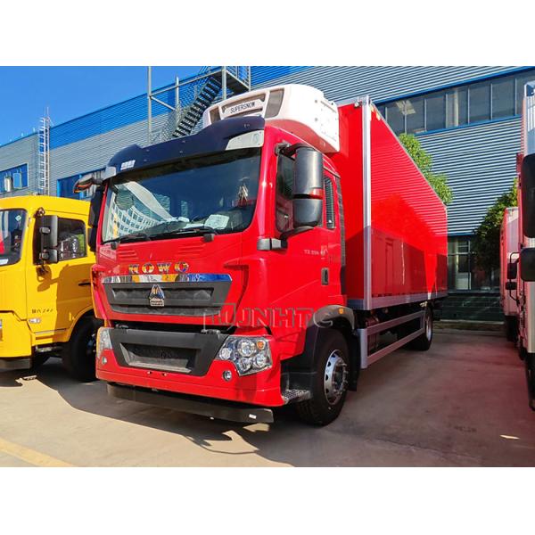 HOWO TX 7,8m 20 tonnes camion réfrigéré camion glace/nourriture de mer congélateur véhicule réfrigérateur lourd voiture à vendre