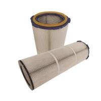Cartucho plisado del filtro de aire del poliéster de los cartuchos de filtro del polvo del colector de la industria de 335m m