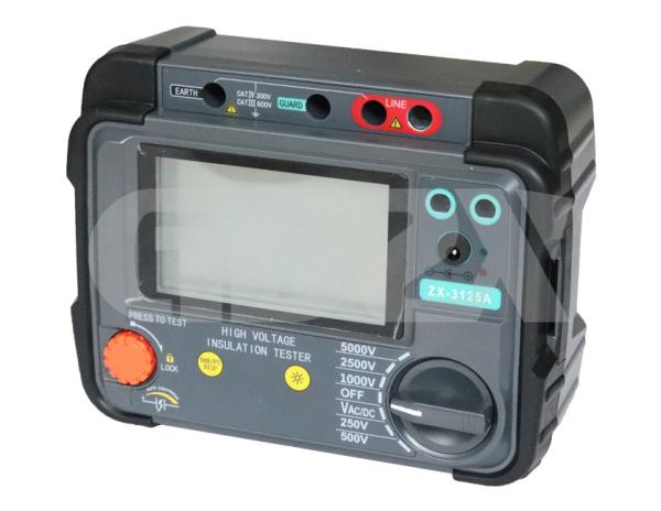 Handheld automático do verificador da resistência de isolação de 250-5000V Digitas