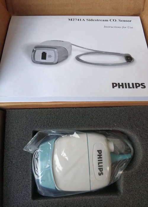 M2741A SIDESTREAM CO2 SENSOR FO PHILIP PAINENT MONITOR (Следоходный датчик углекислого газа для мониторов пациентов)