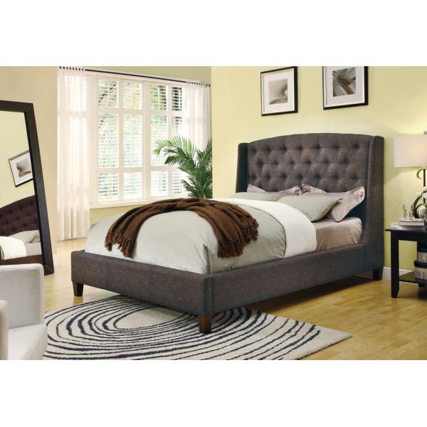 Upholstered Bed, Upholstered Headboard, Hotel Furniture, Fabric Bed