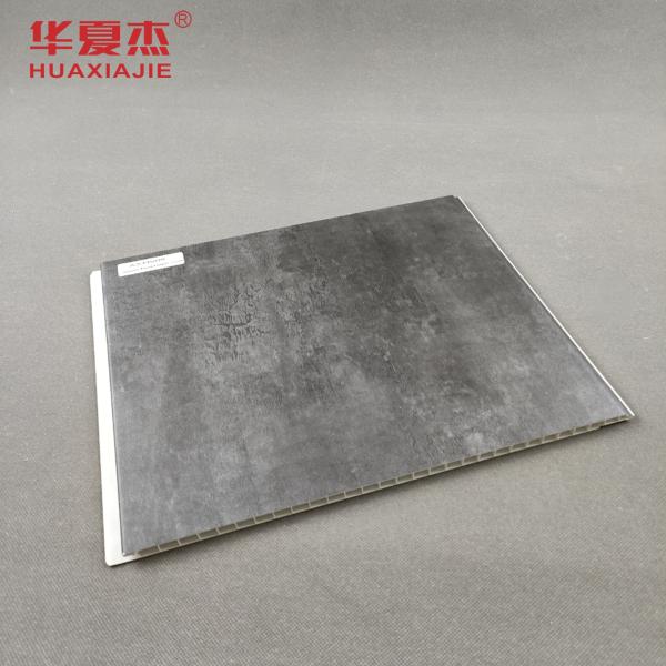 Panneaux de PVC pour les murs en marbre gris Panneaux de plafond en PVC pour les intérieurs