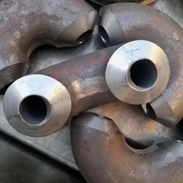 Rustproof Seamless Pipe Fittings Stamped Short Radius 45 Degree Elbow 1 -24