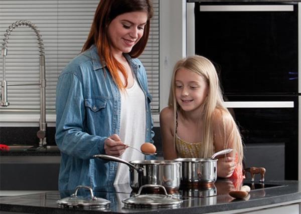 OEM 3 Burner 590x520mm Ceramic Induction Stove