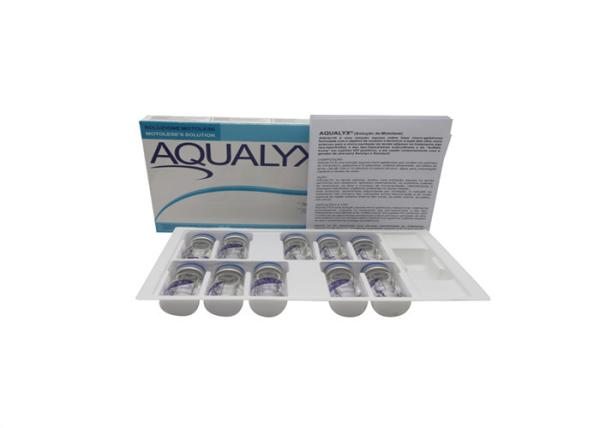 Injeções de dissolução gordas 8ml da solução do emagrecimento do corpo de Aqualyx para a queimadura gorda rápida