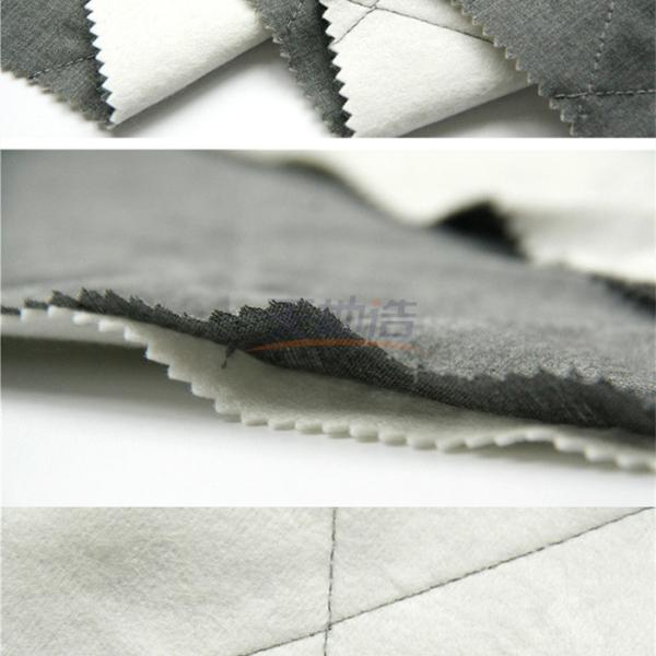 Meta Aramid Fabric Grey With Aramid Felt 200gsm For Fire Fighting Clothing Lining