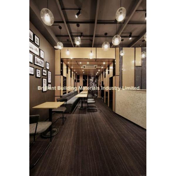 Brown Wooden Veins Marble Floor Tiles(Vein Cut)