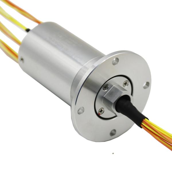 Long Life Elevator Rotary Joint Slip Ring 18 Circuits 10000 RPM Gold Contact 304 Stainless Steel