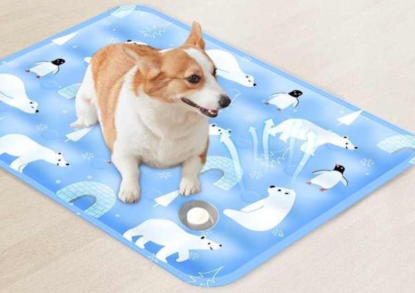 Wholesale Summer Portable Pet Cooling Mat High-tech Fiber Cooling Mat for Pets