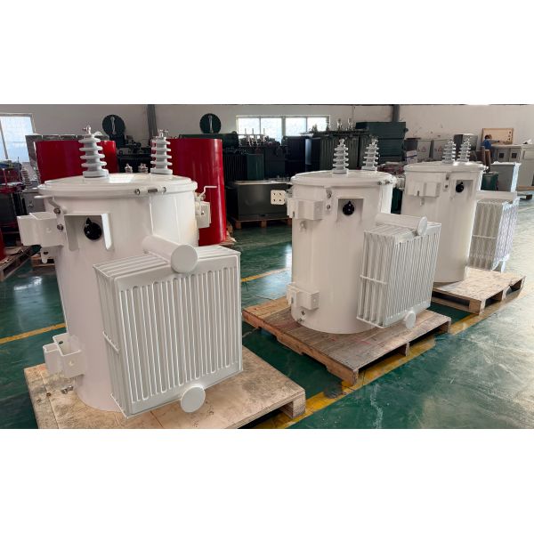 250kva Power Pole Transformer Oil Immersed 13200v To 120v Electrical Distribution Transformer