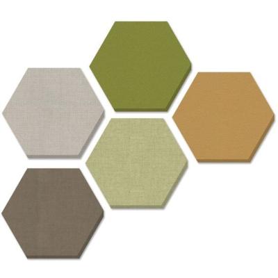 Soundproof Durable PET Panels Acoustic , Odorless Acoustic Polyester Fiber Sheets
