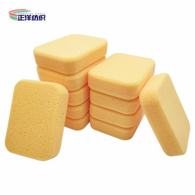 O detalhe móvel do carro da espuma do plutônio utiliza ferramentas a almofada polonesa da esponja do carro de alta qualidade de 19x14x5cm