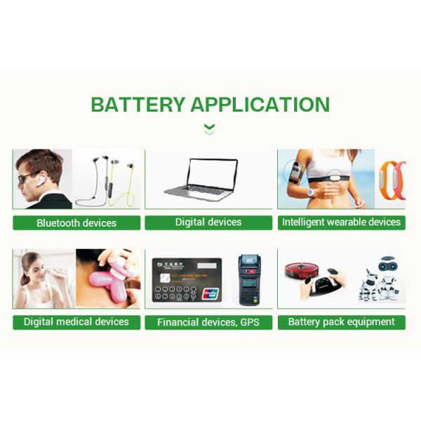 602030 3.7 V 300mah Rechargeable Battery / Lithium Polymer Battery Pack