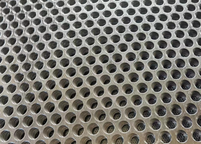 Customizable Perforated Steel Mesh For Ventilation Security And Architectural Design