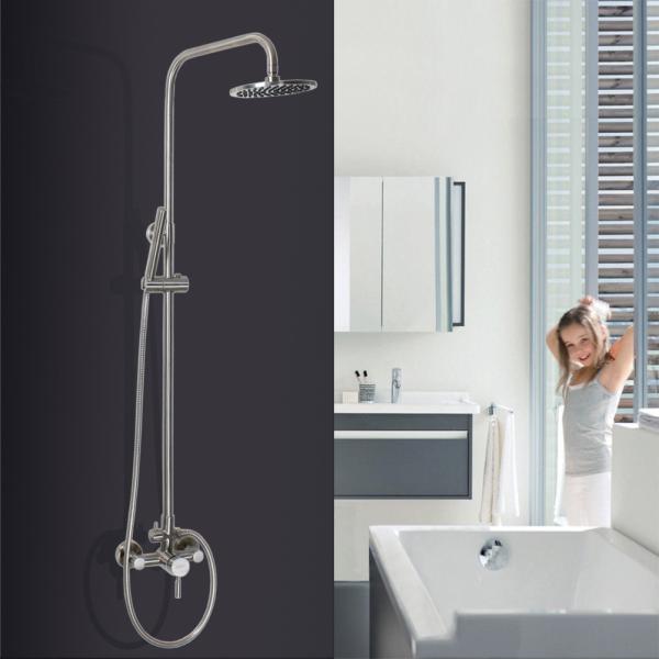 Hot And Cold Water Stainless Steel Bathroom Shower With One Stop Service
