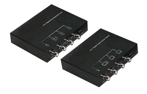 3 to 1 Video Multiplexer over Coax & Signal Superimpose Device