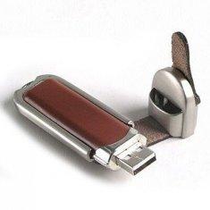 Memoria USB de cuero más caliente AT-030B