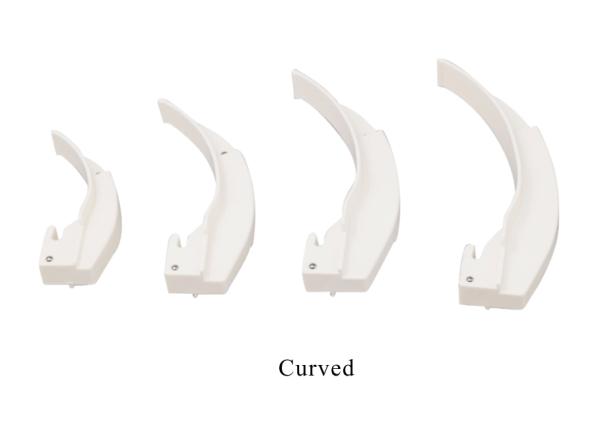 Curved Anesthesia Laryngoscope with LED Light and Durable Stainless Steel Blade for Intubation