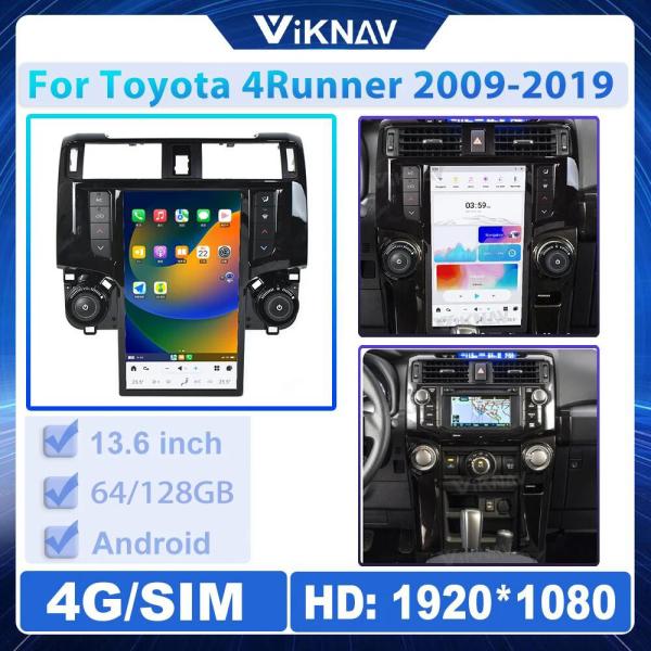 2 Din Android Мультимедиа Автомобиль GPS Toyota 4runner Радио стерео 2009-2019 Приемник Carplay