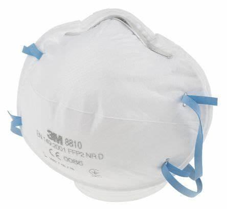 White Color FFP2 Mask Non Irritating Dust Prevention Help Limit Germs Spread