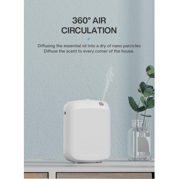 New Design Wholesale Wall Mounted Electric Portable Scent Aroma Diffuser Machine Essential Oil Blue Tooth Scent Diffuser