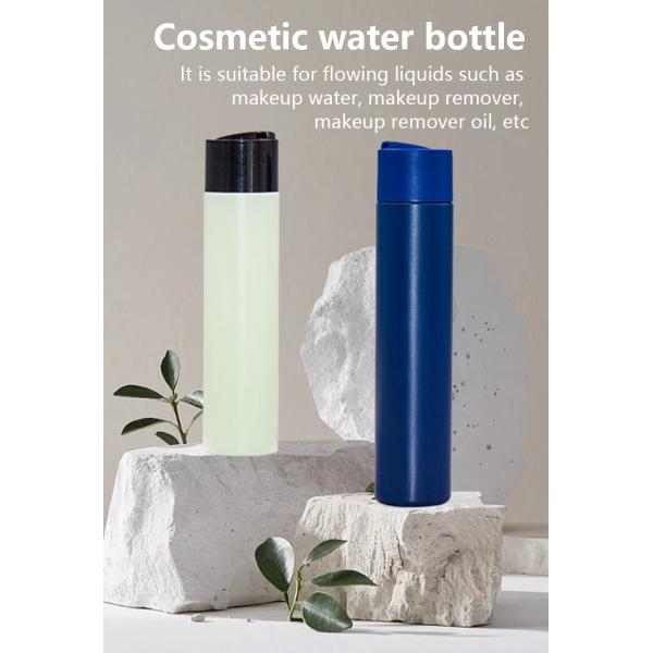 O aperto plástico do PE do tampão superior do disco engarrafa 250ml 300ml para a garrafa do condicionador de cabelo do leite do banho