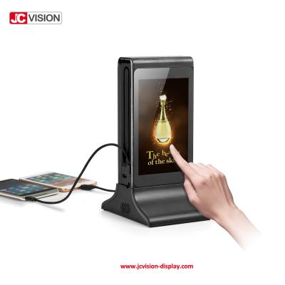 1280*800 Table Top Ads Screen Display Restaurant Power Bank 1G DDR3