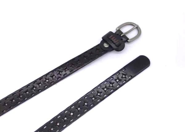 Hollow Cowhide 90cm Womens Genuine Leather Belt