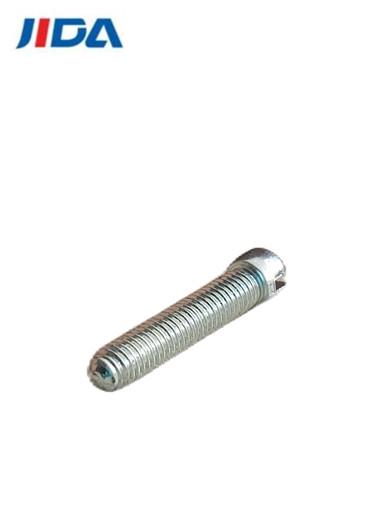 M3 X 16mm Round Slotted Head Machine Screw Blue White Zinc