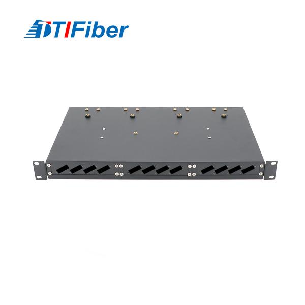 ROHS 24 Port 1U Rack Mount Fixed Type Fiber Optical Terminal Box