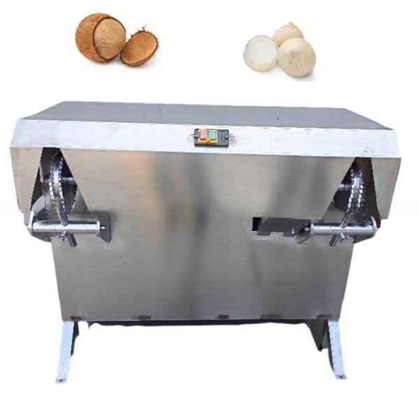 High Efficiency Coconut Husk Pealing Machine Easy Operate Coconut Husk Shredder Machine