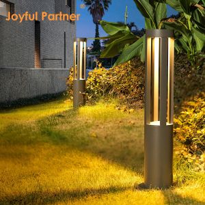 Bollard Landscape Lawn Lighting 10W LED 600mm 800mm Aluminium Extrusion 220V/24V For Garden Art